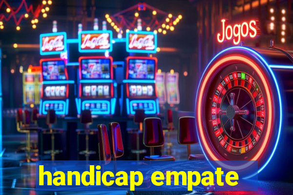 handicap empate -1